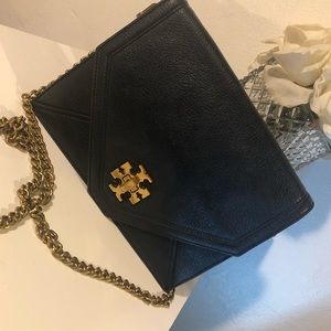 Tory Burch -Kira leather Envelope Clutch